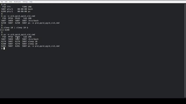ps | pid | ppid | groups | Linux | Command Line смотреть онлайн