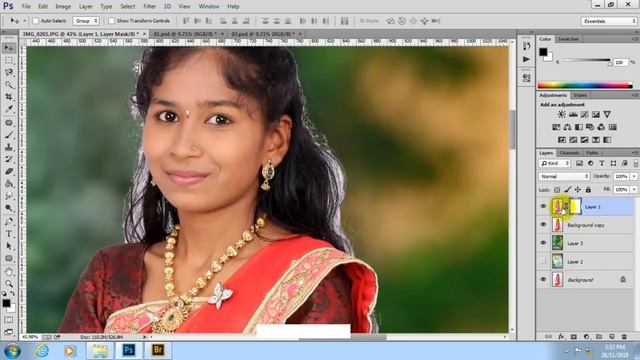 Background change Easy Technique | Photoshop Tutorial in hindi смотреть онлайн