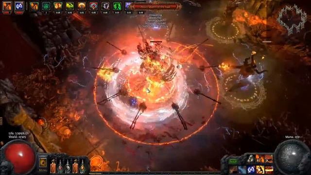 [Path of Exile 2.2 Ascendancy] How to kill Atziri - Part 2 смотреть онлайн