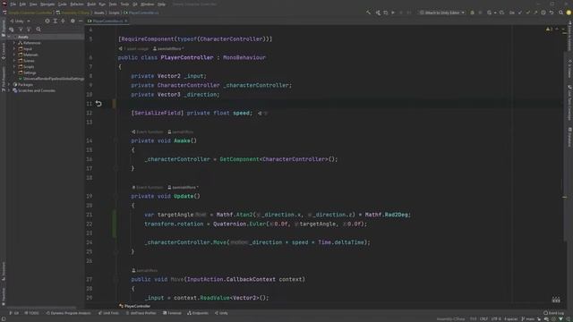 Character Rotation | Simple Character Controller in Unity | Part 3 смотреть онлайн