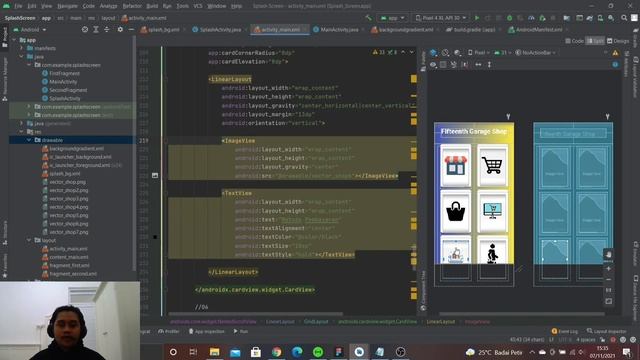 Cara Menggabungkan Splash Screen dan Halaman Dashboard atau Home di Android Studio смотреть онлайн