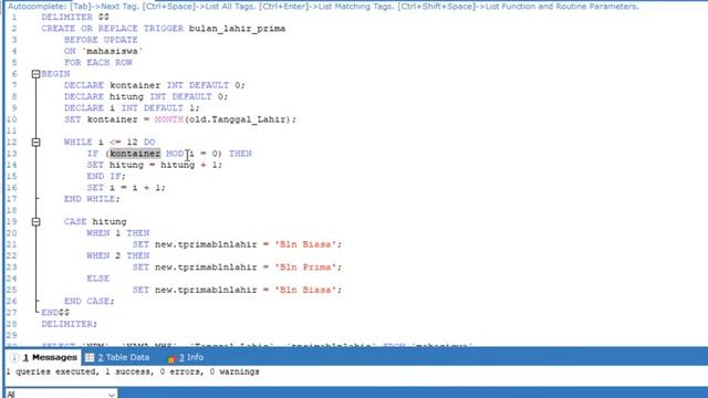 Percabangan "Switch Case" pada MySQL 07 смотреть онлайн