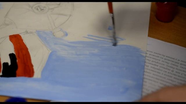 Боевой листок к Дню Победы рисуют школьники. смотреть онлайн