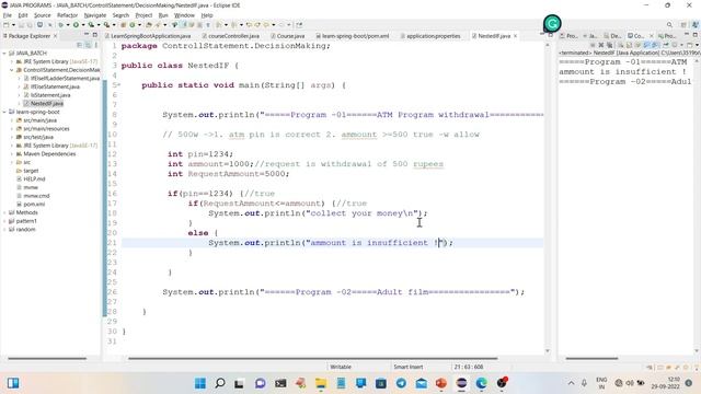 Video-13 JAVA nested if Statement #java #javaprogramming #javaforbeginners #javafortesting смотреть онлайн