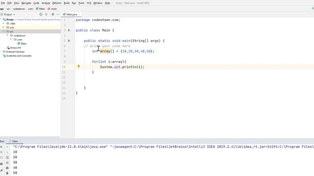 Arrays in Java - Data Structures - CodesTown смотреть онлайн