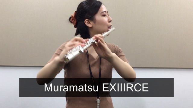【フルート試奏】Muramatsu EXⅢRCE【島村楽器】 смотреть онлайн