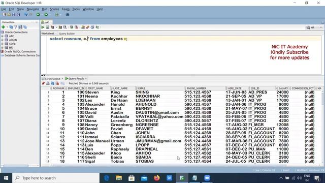 How to select alternate record in Oracle in Tamil | How to select alternate rows in sql in Tamil смотреть онлайн