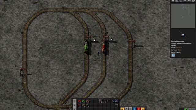 Bug in 0.17.7 Factorio, trains incorrectly leave disabled stations - Fixed in 0.17.9 смотреть онлайн
