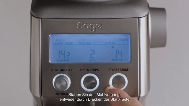 The Smart Grinder™ Pro | Wie verwendet man die Kaffeemühle? | Sage Appliances DE смотреть онлайн