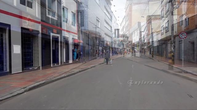 Wrong Route No go zone Bogotá Colombia before and during lockdown смотреть онлайн