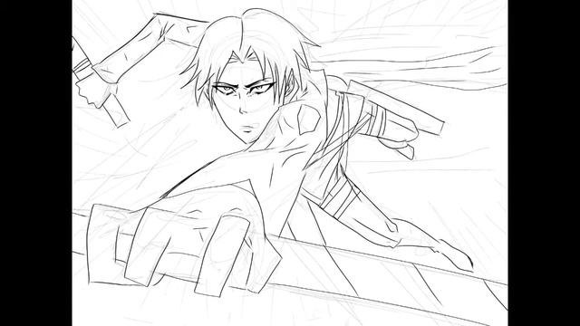 Attack On Titan: Levi Rivaille  (digital Art IPA)