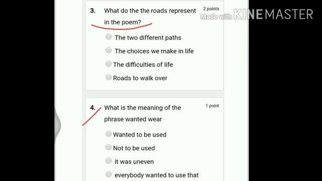 MCQs - The Road not Taken смотреть онлайн