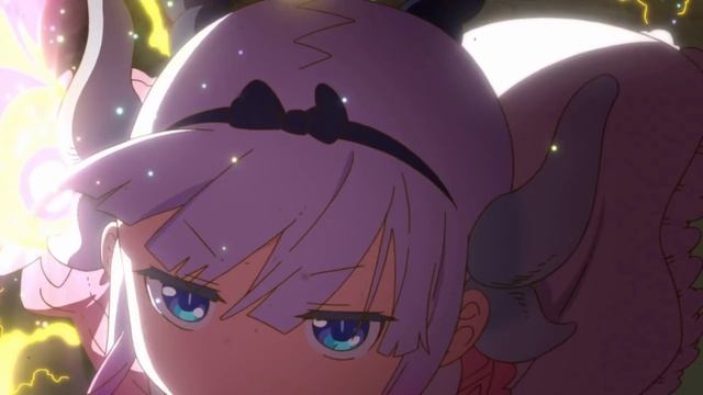 Kobayashi-san Chi no Maid Dragon 02 - Tohru playing with Kanna смотреть онлайн