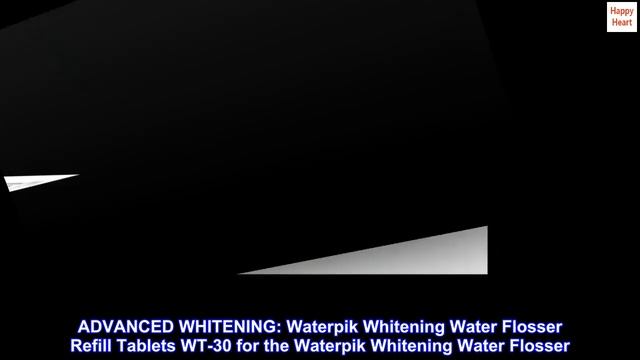 Waterpik Whitening Water Flosser Refill Tablets (30 Count) - Only for the Waterpik Whitening Flosse смотреть онлайн