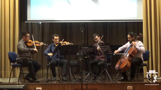 Philip Glass - Cuarteto de cuerda N. 3 (Mishima) | Mishima/Closing | Cuarteto Saludarte | CCMED смотреть онлайн