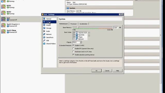 How to add or remove boot devices in VirtualBox manager смотреть онлайн