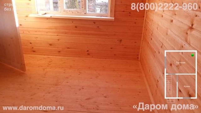 Дачный дом 6х4 с мансардой. Недорогой дом из бруса с кухней, гостиной и спальней на мансарде смотреть онлайн