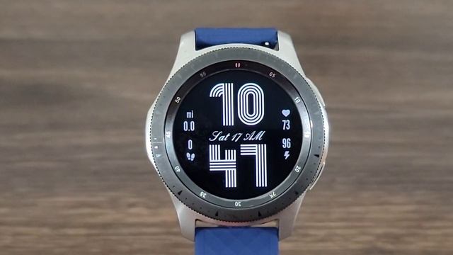 Samsung Galaxy Watch 3/Galaxy Watch Active 2 Stylish Digital Watch Face смотреть онлайн