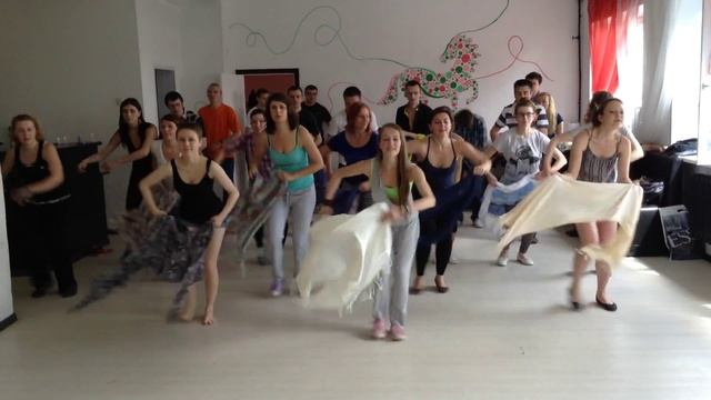 Rumba (кубинская румба), девушки. Ксения Косилко (в Твери 21.06.14) смотреть онлайн