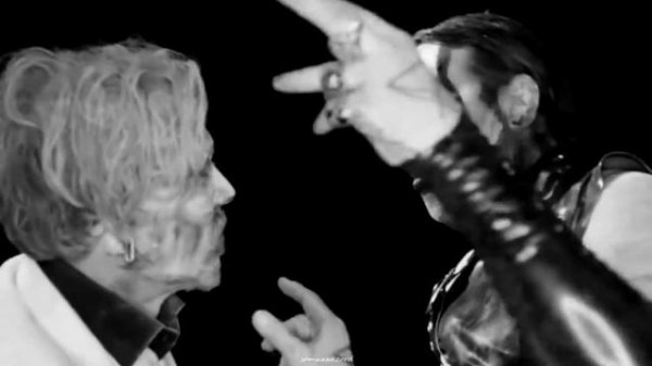 johnny depp + marilyn manson