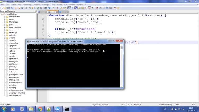 01 TypeScript in Hindi смотреть онлайн