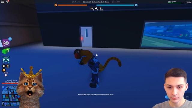 СИМУЛЯТОР ПОБЕГА ИЗ ТЮРЬМЫ В РОБЛОКС! НАС АРЕСТОВАЛИ И ПОСАДИЛИ! Roblox Jailbreak смотреть онлайн