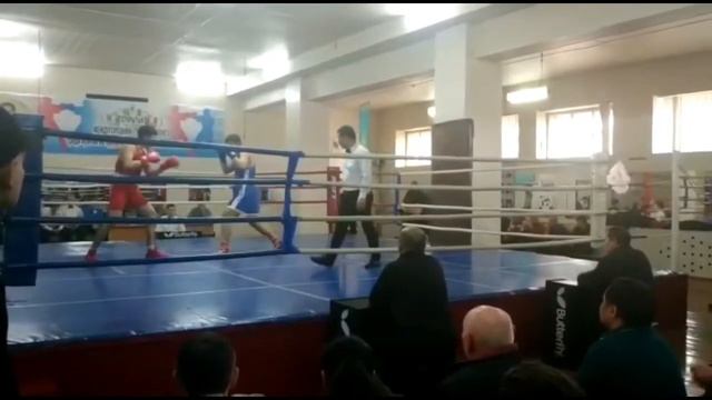 1/2.(81кг) Абенов Алан (б/к СКИФ) - Тлеуханов Айдархан (г.Семей).