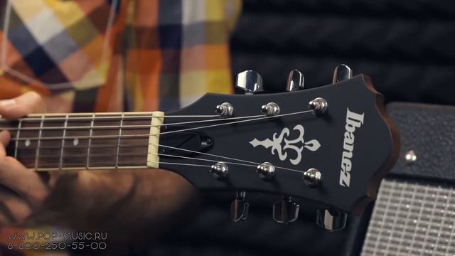 Полуакустическая гитара IBANEZ ARTCORE AF55 TOBACCO FLAT смотреть онлайн