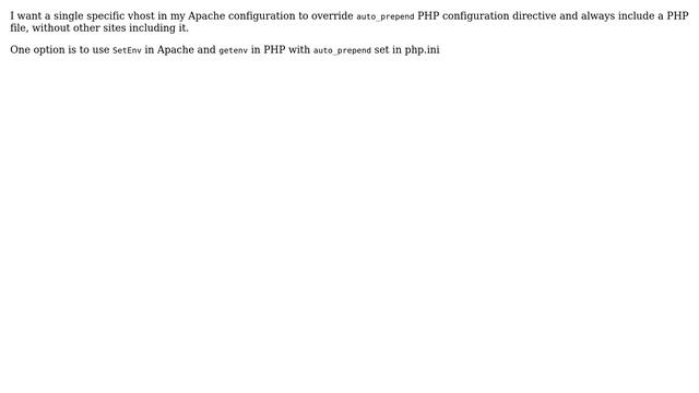 DevOps & SysAdmins: Override php.ini configuration from vhost or .htaccess смотреть онлайн