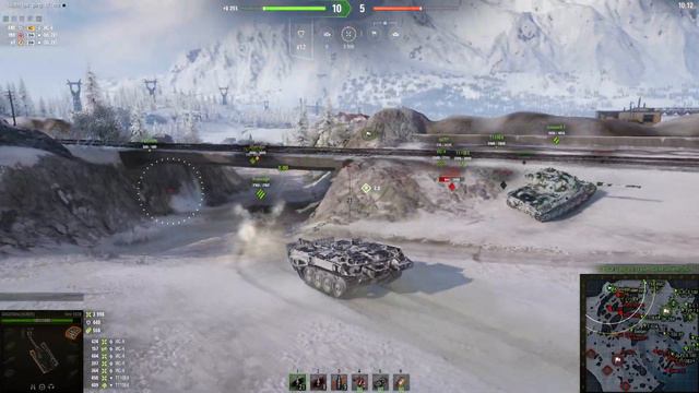 Strv 103B Стерва в Генеральном сражении в Ворлд оф танкс мастер Strv 103B World Of Tanks