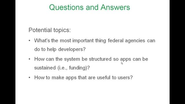 EPA Webinar on Apps for the Environment - "Developers and federal agencies: Can we talk?" смотреть онлайн