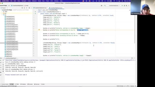 CSCI2120 - Lecture 15A: Collections - LinkedHashMap смотреть онлайн