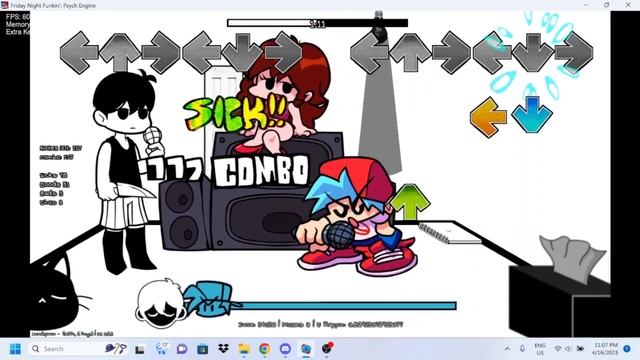 FNF Vs. OMORI: BLACKSPACE BOSSRUSH - HEADSPACE, but I charted it with 6 keys смотреть онлайн