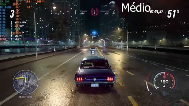 Need for Speed Heat: R7360 + Ryzen 5 1400 смотреть онлайн