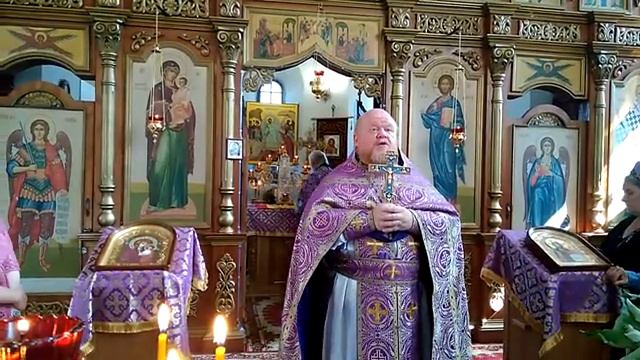 Проповедь протоиерея Ростислава Петрова в праздник Воздвижения Креста Господня, смотреть онлайн