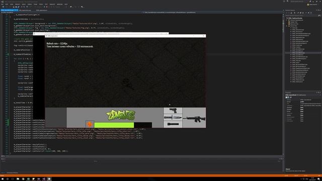 C++ Zombie Shooter Game смотреть онлайн