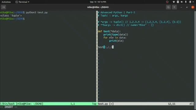Advanced Python #2 - args and kargs смотреть онлайн