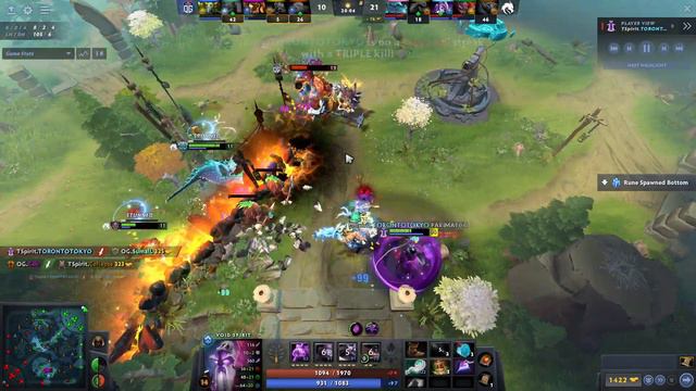 TORONTOTOKYO - Void Spirit | OG Vs Team Spirit  (game 2) Playoff| The International 2021