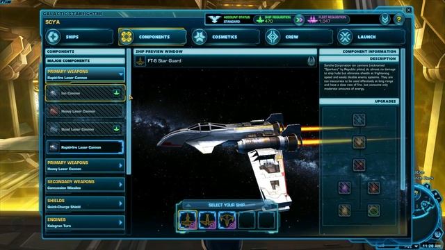 The Academy -"How to Play Galactic Starfighter" (Part One: The Hangar and Ships) смотреть онлайн