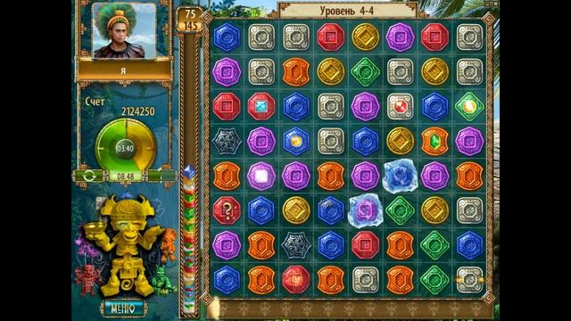 Полное прохождение игры Сокровища Монтесумы 2 смотреть онлайн