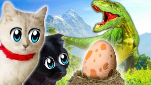 ДИНОЗАВРЫ в РЕАЛЬНОЙ Жизни АТАКУЮТ наш  ДОМ !!!