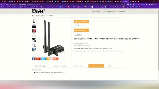 How to Install and Set up a Wi-Fi + Bluetooth Adapter on PC Windows 10 & 11 смотреть онлайн