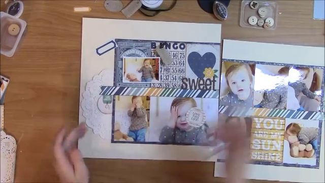 "Hello Sweet Girl" | Scrapbook Process #15 смотреть онлайн
