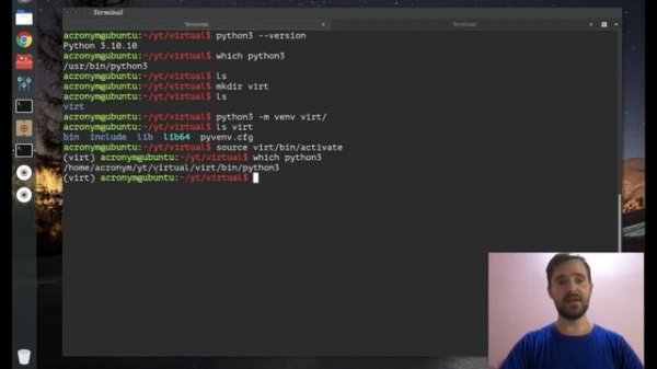 Venv vs Virtualenv. Installation, activation. Advantages. Python virtual environments.