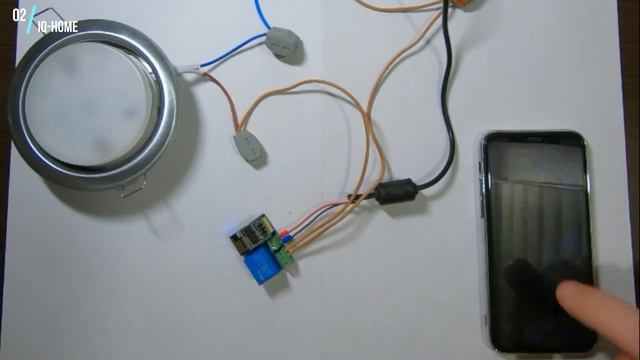 Подключение Wi Fi модуля реле ESP-01s к освещению. Работа его в HomeKit