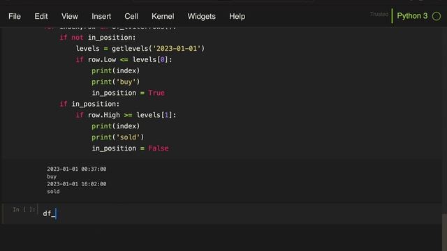 GRID TRADING STRATEGY implemented in Python [basically must watch] смотреть онлайн