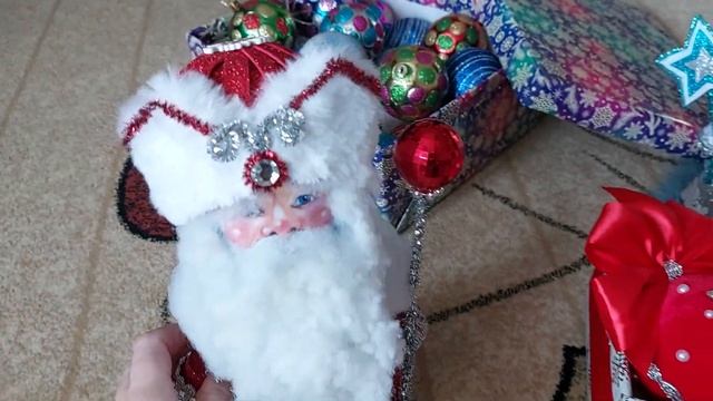А вот и Дедушка Мороз в пару нашей Снегурке. Дед Мороз своими руками. смотреть онлайн