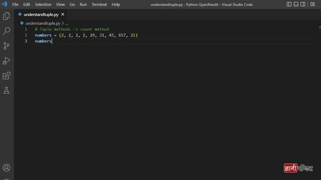Python Tuple count | Lecture 37 | Python for Beginners смотреть онлайн