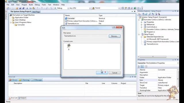 C# setup exe - How to create Setup Project in Visual Studio смотреть онлайн