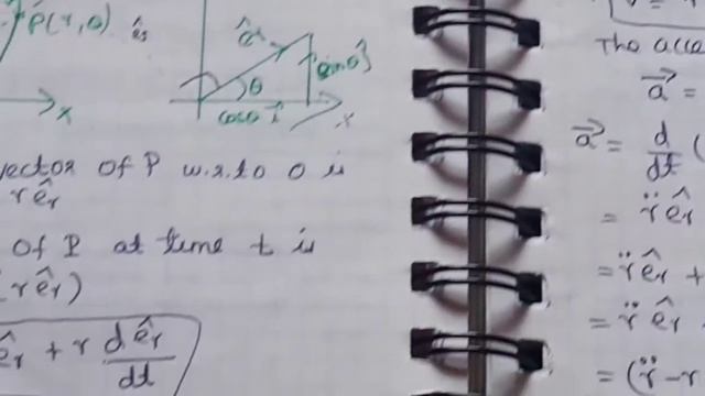 The components of velocity and acceleration of a particle in radial and transverse direction смотреть онлайн